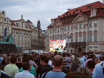 World Cup screen